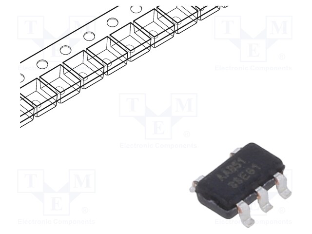 IC: operational amplifier; 3MHz; 1.8÷5.5V; Channels: 1; SOT23-5