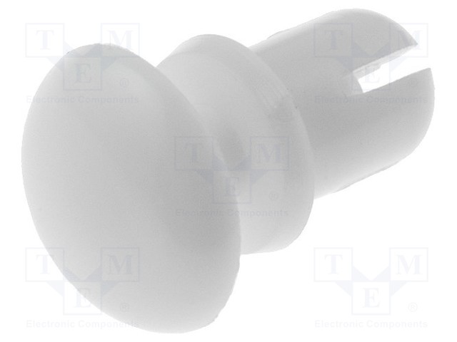 Rivet; polyamide; 4÷5mm; Colour: white; UL94V-2