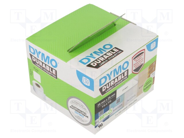 Label; white; No.of labels: 1700pcs; Works with: DYMO.LW450