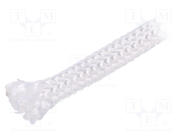 Insulating tube; Mat: silica fibre; white; max.1050°C; Øint: 2mm