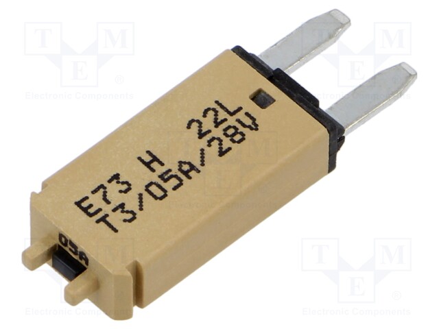 Fuse: fuse; 5A; 12VDC; automotive; 12.45mm