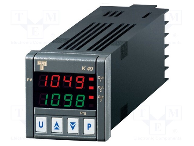 Module: regulator; temperature; SPST-NO; OUT 2: SPST-NO; on panel