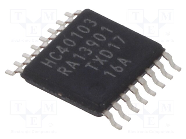 IC: digital; 8bit,binary counter; Series: HC; SMD; TSSOP16