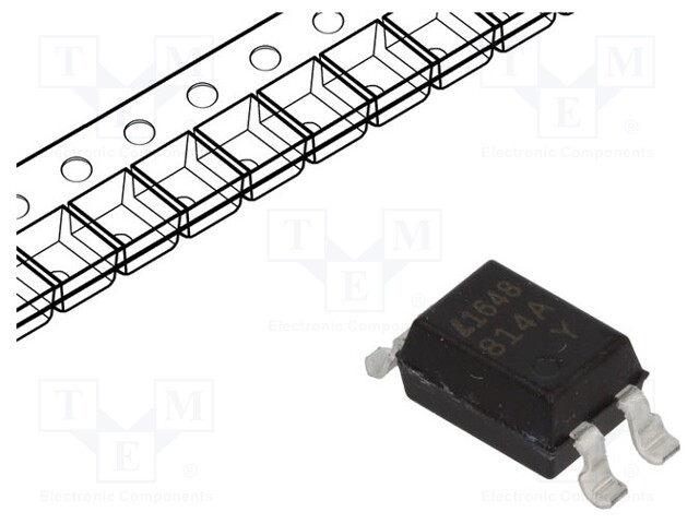 Optocoupler; SMD; Channels: 1; Out: transistor; Uinsul: 5kV; Uce: 35V