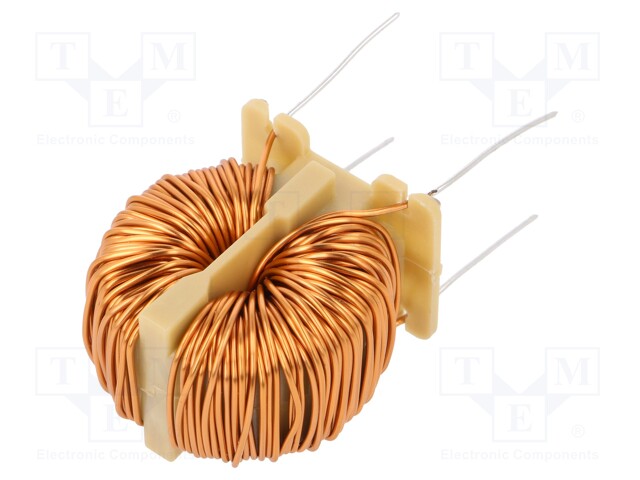 Inductor: wire; THT; 33mH; 4A; 127mΩ; 230VAC; 17.8x18mm; -20÷+50%