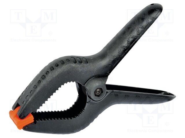 Tool: universal clamp; Mat: plastic; Grip capac: 0÷53mm; L: 150mm