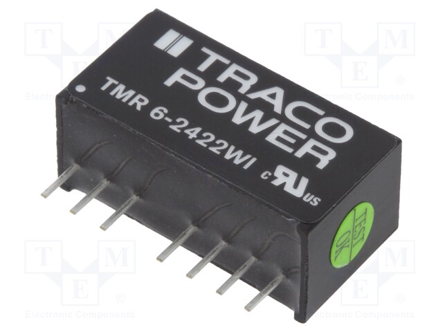 Converter: DC/DC; 6W; Uin: 9÷36V; Uout: 12VDC; Uout2: -12VDC; SIP8