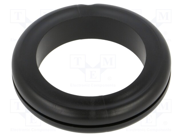 Grommet; black; UL94HB; TPR