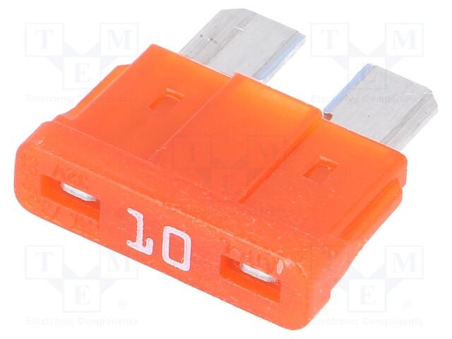 Fuse: fuse; 10A; 12VDC; automotive; 19mm; SMART GLOW