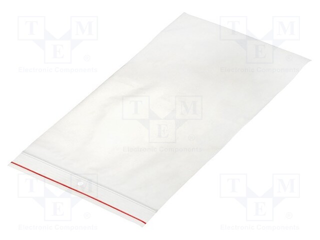 Self-seal bag; L: 250mm; Width: 150mm; Thick: 45um; polyetylene