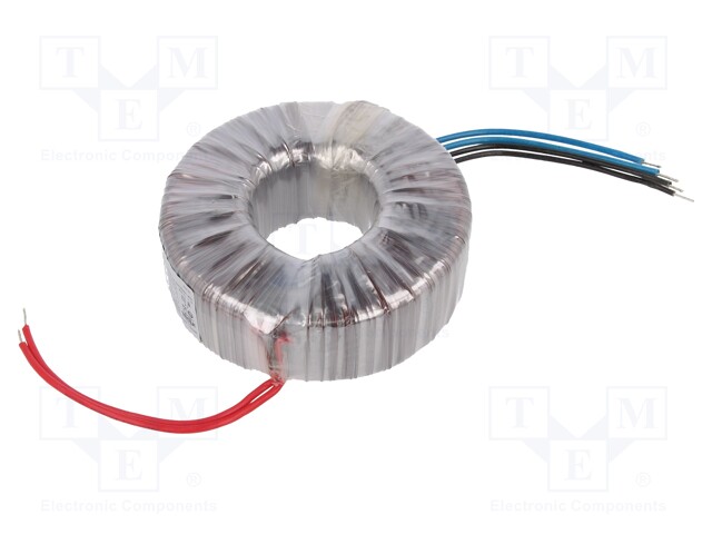 Transformer: toroidal; 300VA; 230VAC; 24V; 24V; 6.25A; 6.25A; 2.9kg