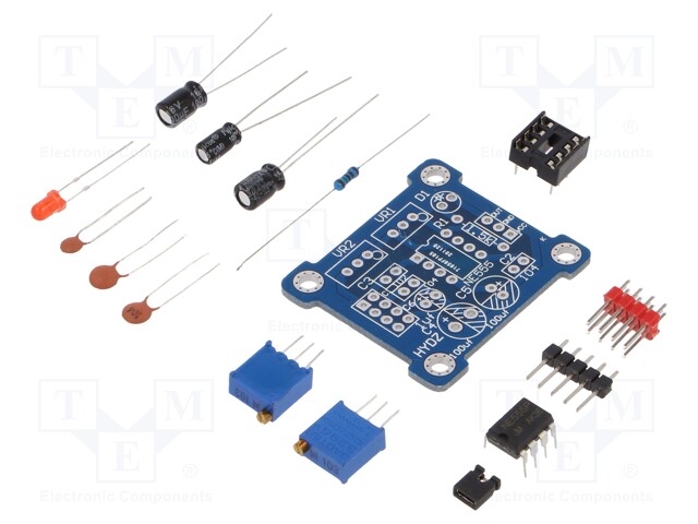 Generator: signal; 5÷15VDC; NE555; 31x30mm