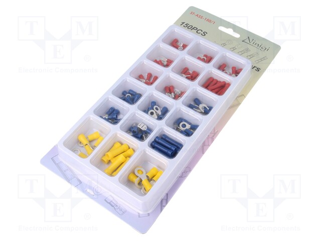 Kit: connectors; crimped; 150pcs.