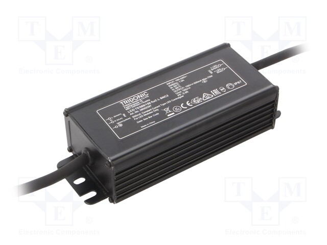 Power supply: switched-mode; LED; 75W; 45÷150VDC; 500mA; IP67; 54g