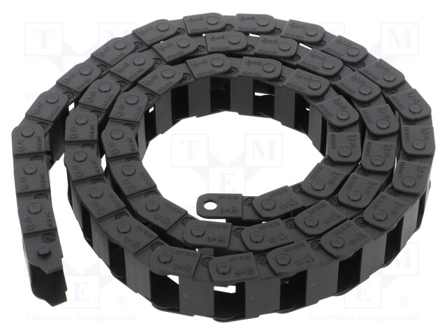 Cable chain; 05; Bend.rad: 38mm; L: 1000mm; non-openable frames