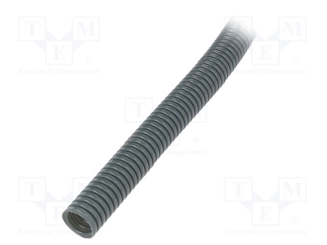 Protective tube; ØBraid : 10mm; polyamide 6; grey; Len: 50m