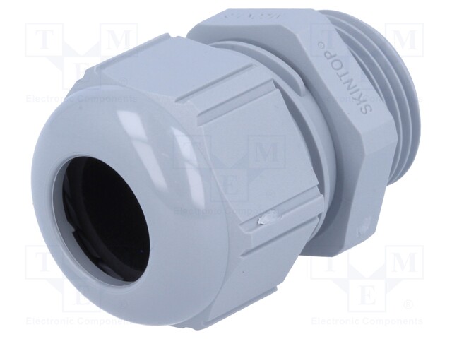 Cable gland; M20; IP68; Mat: polyamide; grey; UL94V-2