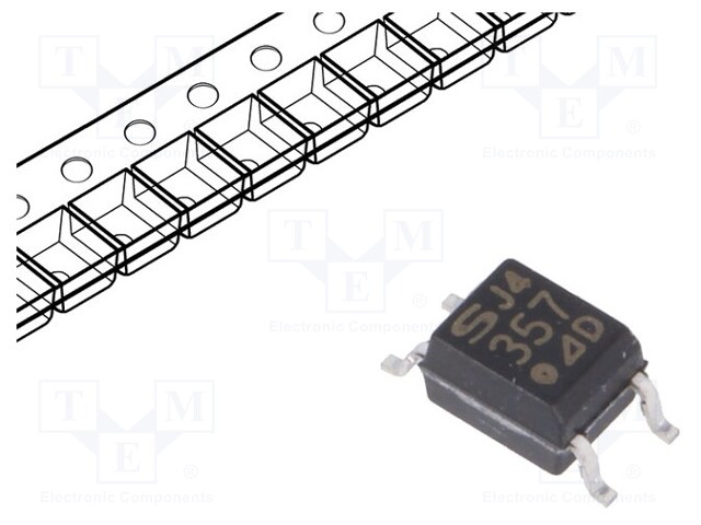 Optocoupler; SMD; Channels: 1; Out: transistor; Uinsul: 3.75kV