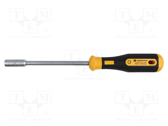 Screwdriver; hex socket; Blade length: 125mm; Overall len: 235mm