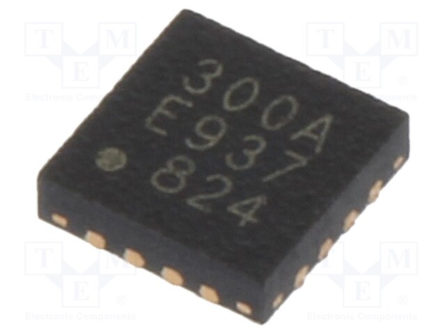 Integrated circuit: RF transceiver; 4-wire SPI; QFN16