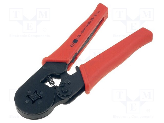 Tool: for crimping; insulated solder sleeves; 0.08÷6mm2