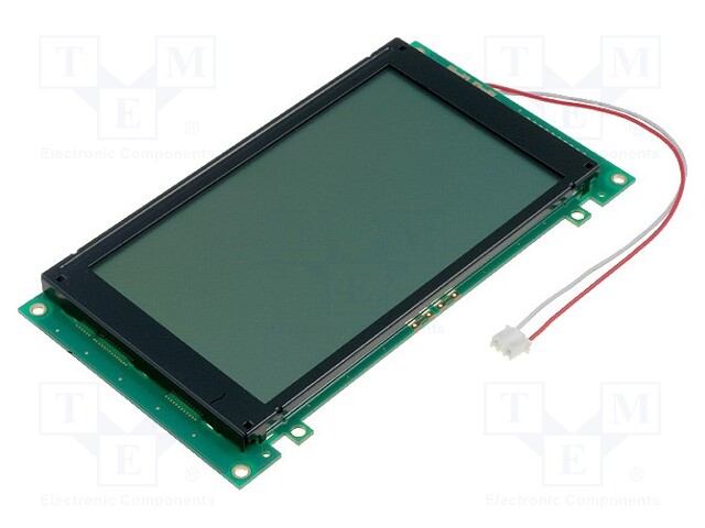 Display: LCD; graphical; 240x128; FSTN Positive; 170x93.4x12.4mm