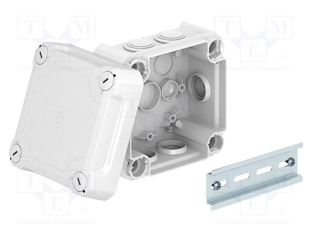 Enclosure: junction box; X: 114mm; Y: 114mm; Z: 74mm; IP66