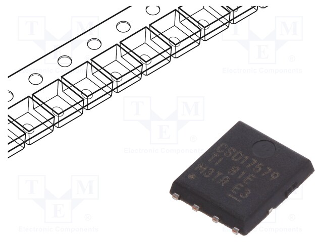 Transistor: N-MOSFET; unipolar; 30V; 25A; 36W; VSONP8 5x6mm