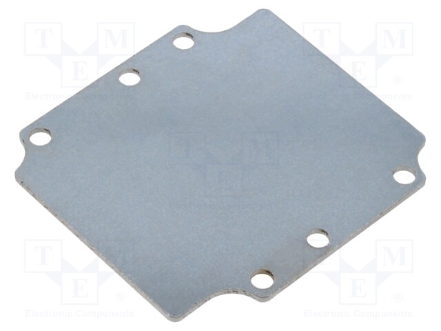 Mounting plate; steel