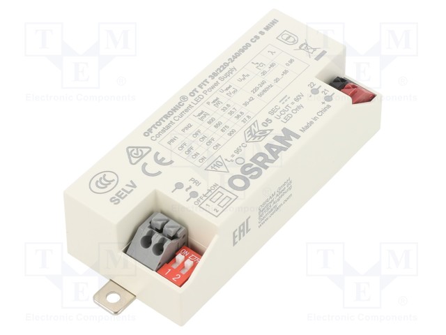 Power supply: switched-mode; LED