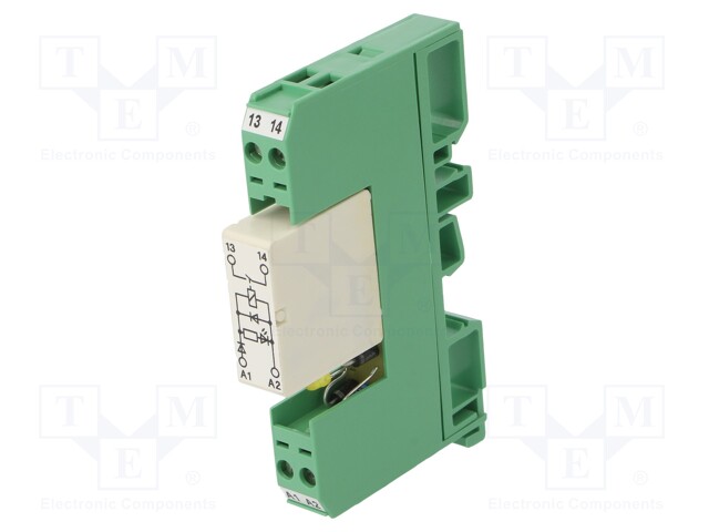 Relay: interface; SPST-NO; Ucoil: 24VDC; 8A; 8A/250VAC