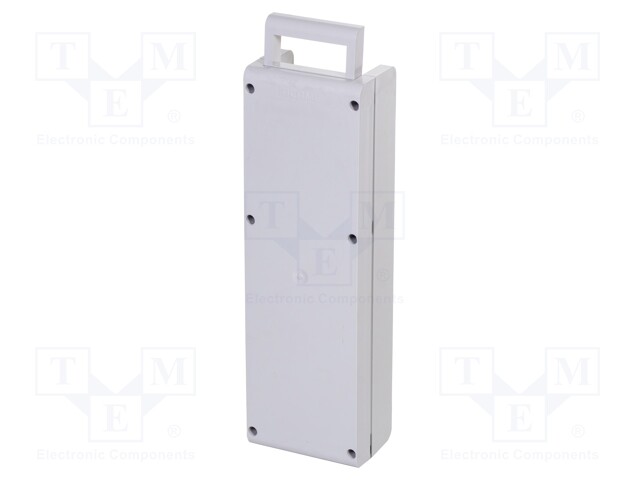 Enclosure: for modular components; grey; Series: BLOCK