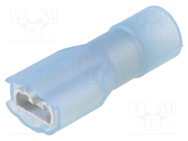 Terminal: flat; 4.8mm; 0.5mm; female; 2mm2; crimped; for cable