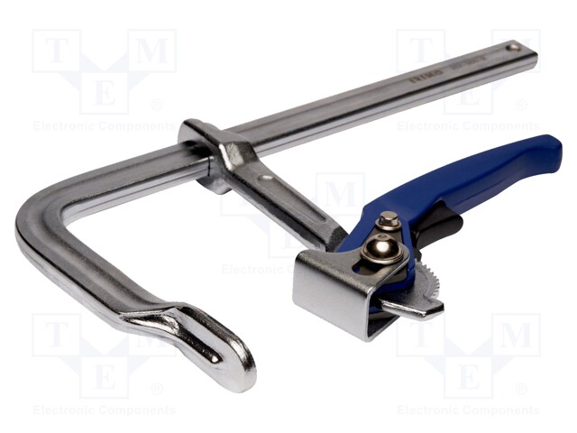 Lever clamp; with lever; Grip capac: max.200mm; D: 140mm