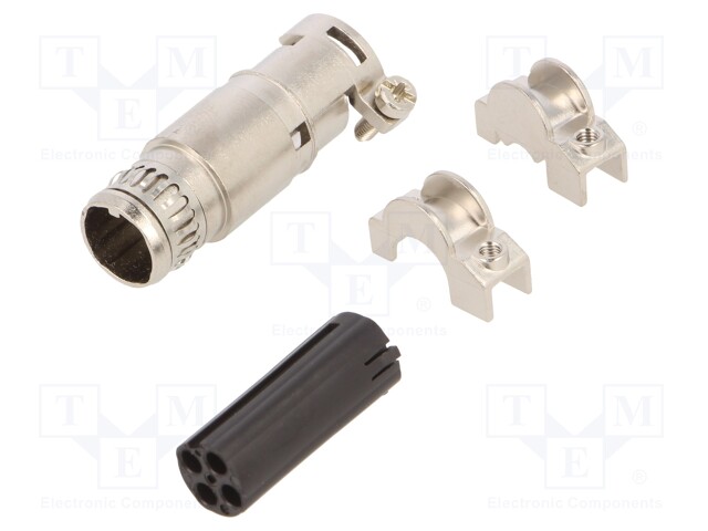 Connector: HDC; module,contact insert; female; PIN: 4; 50V