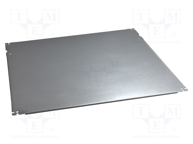 Mounting plate; galvanised steel; W: 500mm; L: 800mm