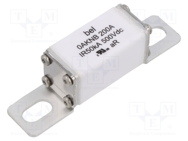 Fuse: fuse; 200A; 500VDC; ceramic