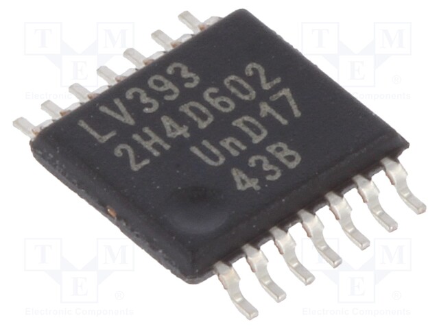 IC: digital; 4bit,binary counter; Channels: 2; Series: LV; SMD