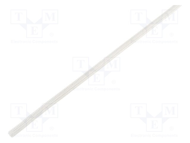 Insulating tube; Mat: glass fibre coated  with silicone rubber