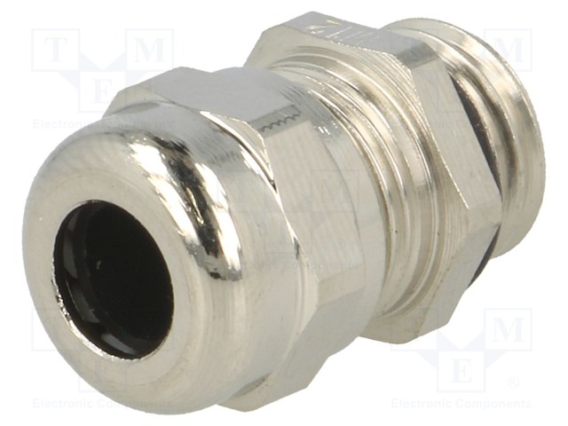 Cable gland; M12; IP68; Mat: brass