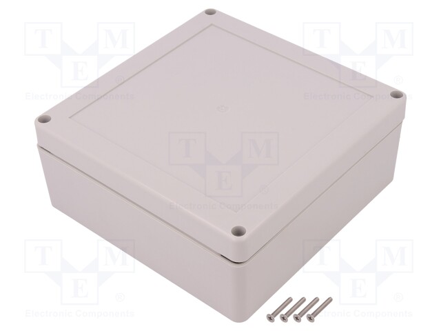 Enclosure: multipurpose; X: 150mm; Y: 150mm; Z: 60mm; ZP; ABS; gasket