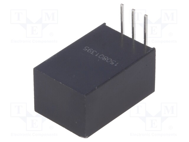 Converter: DC/DC; 4.5W; Uin: 14÷72V; Uout: 9VDC; Iout: 500mA; SIP3