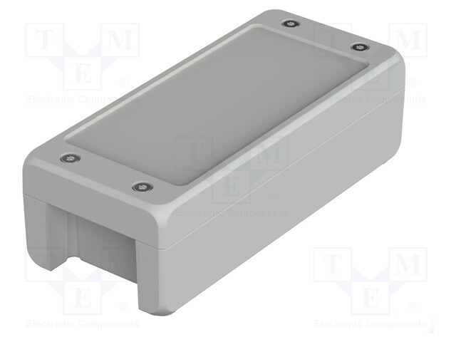 Enclosure: multipurpose; X: 86mm; Y: 199mm; Z: 60mm; BOCUBE ALU; grey