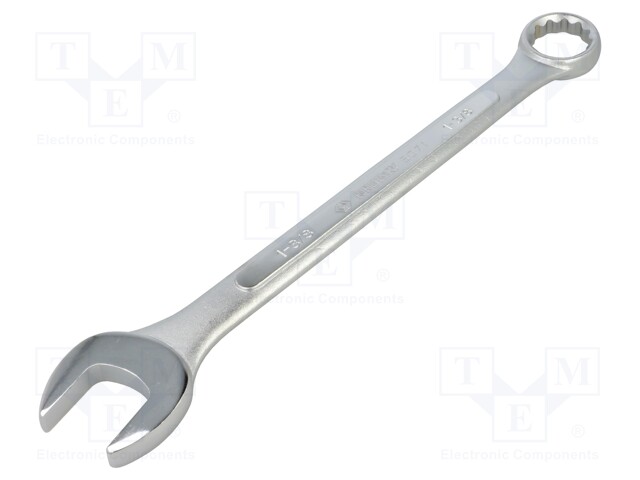 Wrench; inch,combination spanner; Spanner: 1 3/8"