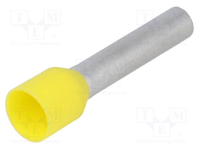 Bootlace ferrule; insulated; copper; Insulation: polypropylene