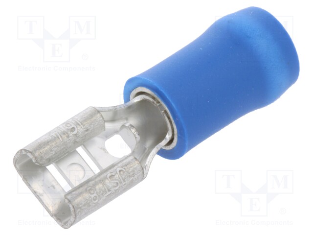 Terminal: flat; 4.8mm; 0.8mm; female; 1÷2.5mm2; crimped; for cable