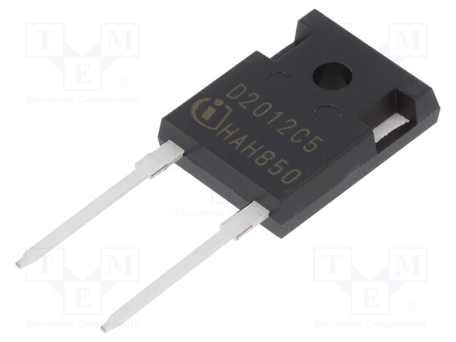 Diode: Schottky rectifying; THT; 1.2kV; 20A; 250W; TO247-2