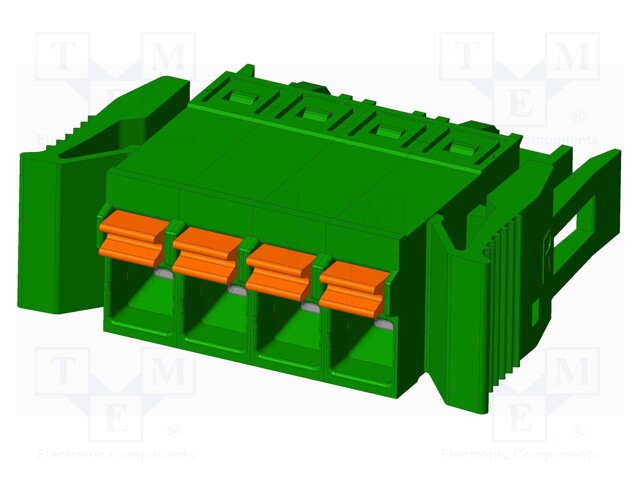 Connector: pluggable terminal block; plug; female; straight; 12A