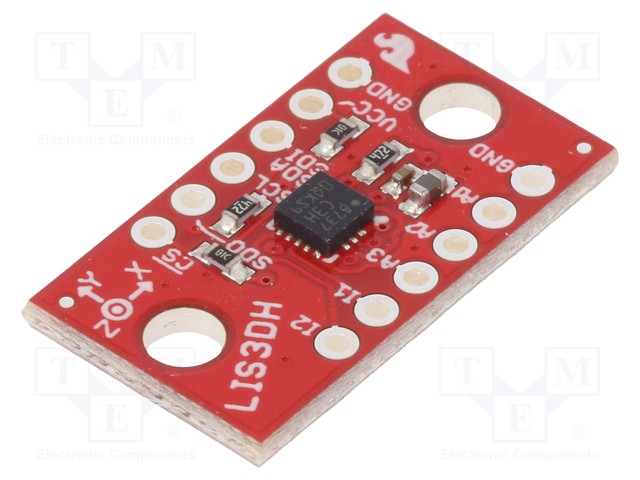 Sensor: accelerometer; 1.7÷3.6VDC; I2C,SPI; LIS3DH; ±2,±4,±8,±16g