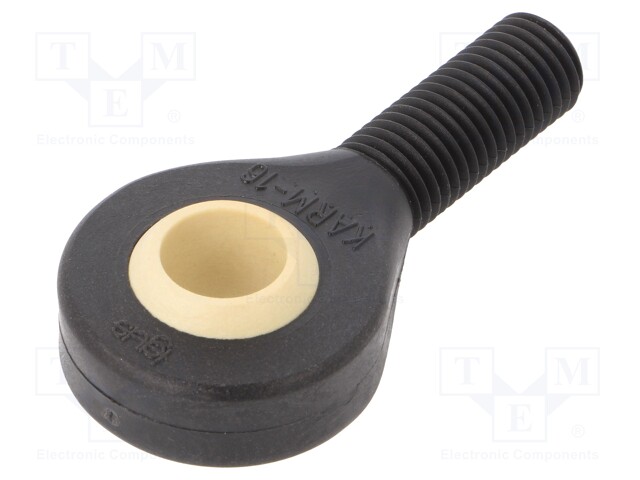 Ball joint; Øhole: 16mm; Thread: M16; Mat: igumid G; Pitch: 2,0